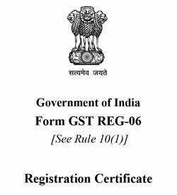 GST Certificate