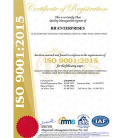 ISO-9001-2015 Certificate